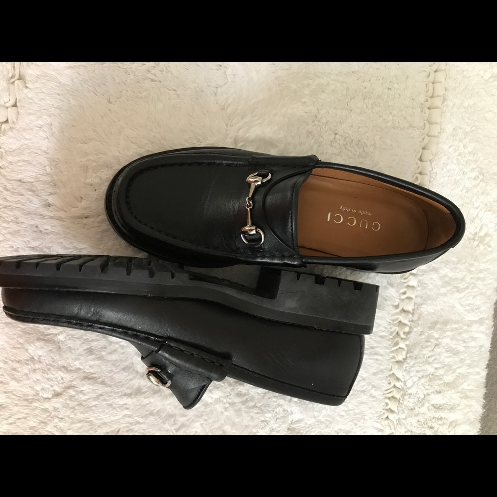 Gucci Leather Loaf  Size 5 1/2 Brand New